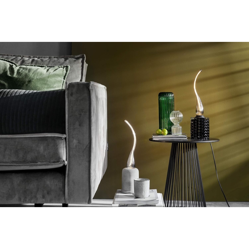 Set med 2 dimbara LED-lampor LAMDA E27/4W/230V 2100K, klara