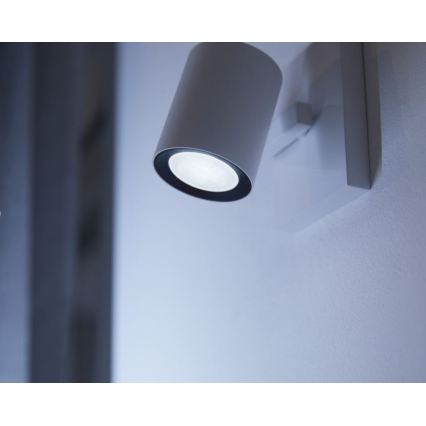 Set om 2 dimbara LED-lampor Philips Hue WHITE AMBIANCE GU10/4,2W/230V 2200-6500K + dimmer
