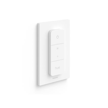 Set om 2 dimbara LED-lampor Philips Hue WHITE AMBIANCE GU10/4,2W/230V 2200-6500K + dimmer
