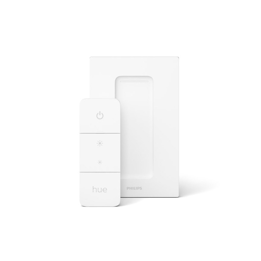 Set om 2 dimbara LED-lampor Philips Hue WHITE AMBIANCE GU10/4,2W/230V 2200-6500K + dimmer