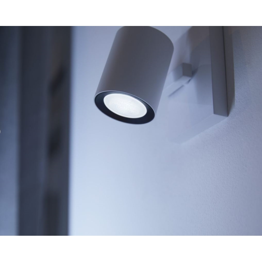 Set om 2 dimbara LED-lampor Philips Hue White Ambiance GU10/4,2W/230V 2200-6500K + Hue Bridge