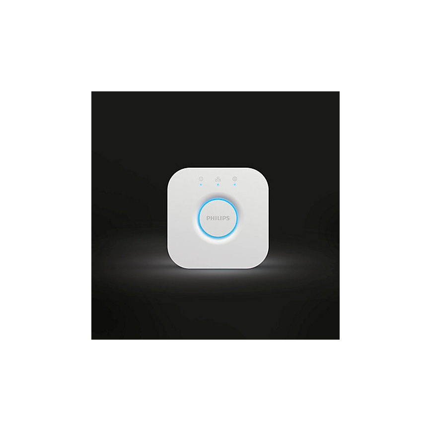 Set om 2 dimbara LED-lampor Philips Hue White Ambiance GU10/4,2W/230V 2200-6500K + Hue Bridge