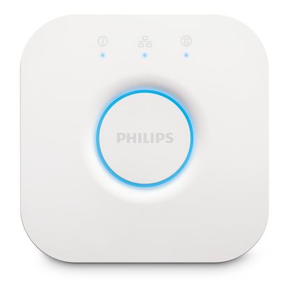 Set om 2 dimbara LED-lampor Philips Hue White Ambiance GU10/4,2W/230V 2200-6500K + Hue Bridge