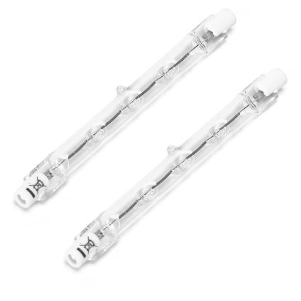 Set med 2 industriella R7s-lampor 80W/230V 2900K - Aigostar