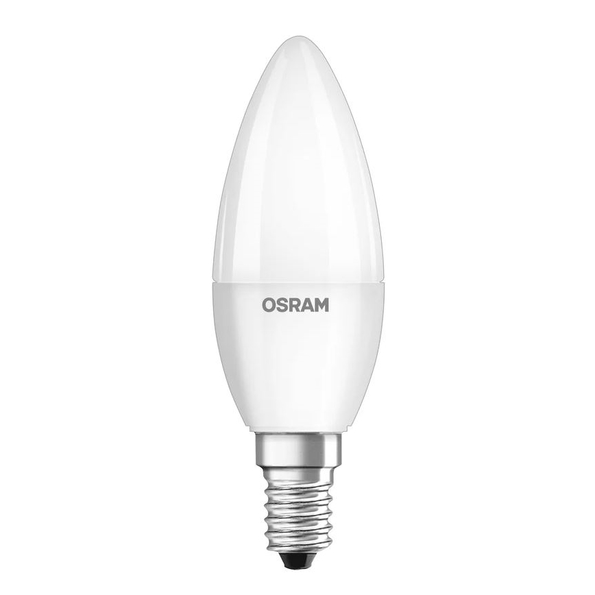 Set med 2 LED-lampor B38 E14/4,9W/230V 2700K - Osram