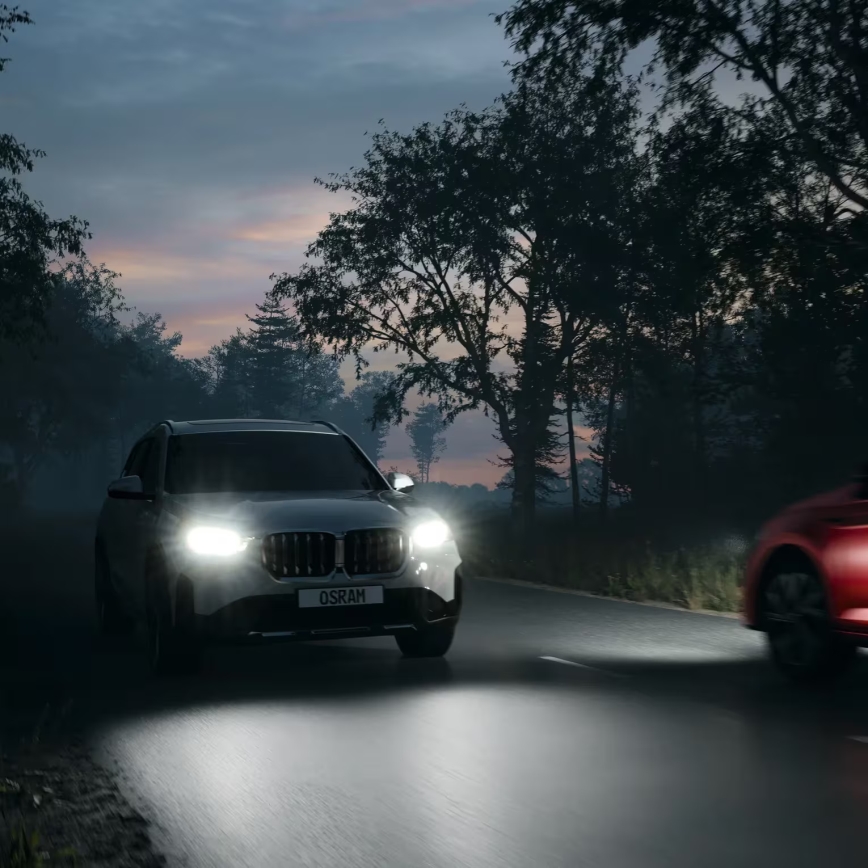 Set med 2 LED-strålkastarlampor NIGHT BREAKER SPEED H7 PX26d/16W/12V 6000K - Osram