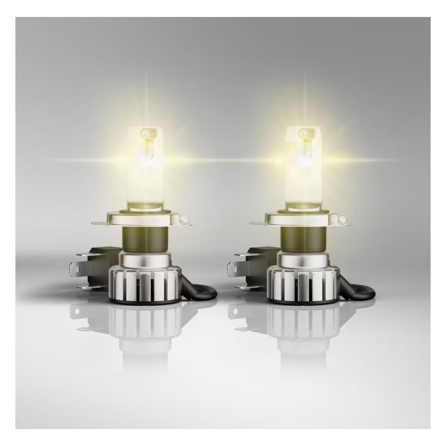 Set med 2 LED-strålkastarlampor NIGHT BREAKER VINTAGE H4 P43T/20W/12V 3000K - Osram