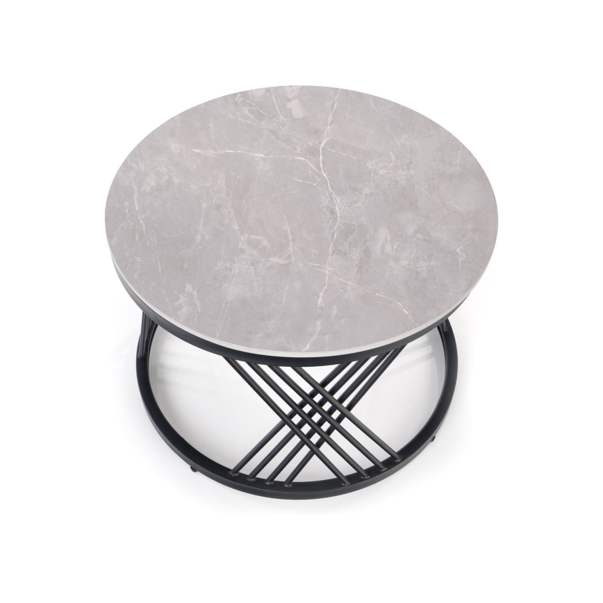 Set med 2 st ELEGRA soffbord i grått