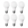 Set med 6 LED-lampor A60, E27, 8,8 W, 230 V, 4000 K