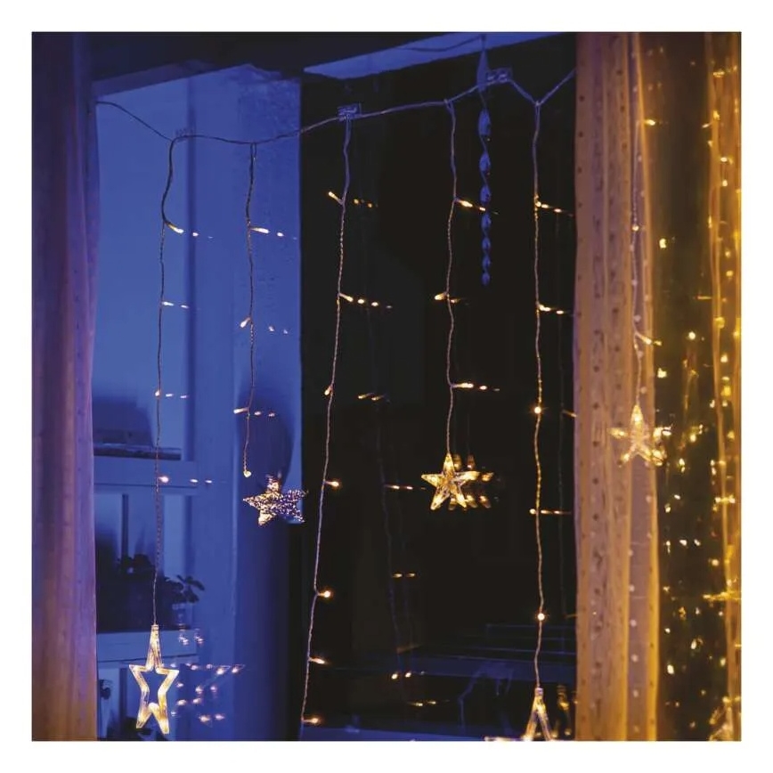 Set om 10 dubbla fästen för julbelysning