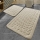 Set om 2 badrumsmattor BAMBI 60 x 100 cm beige