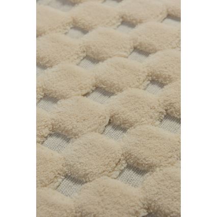 Set om 2 badrumsmattor BAMBI 60 x 100 cm beige