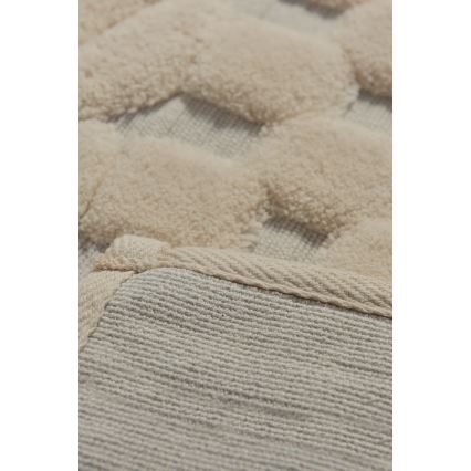 Set om 2 badrumsmattor BAMBI 60 x 100 cm beige