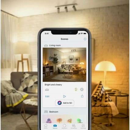 Set om 2 dimbara LED-lampor A60 E27/9W/230V 2700K Wi-Fi + fjärrkontroll - WiZ