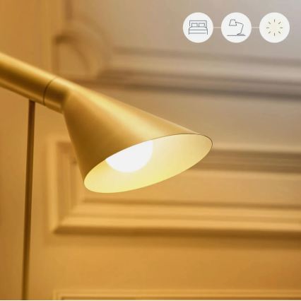 Set om 2 dimbara LED-lampor A60 E27/9W/230V 2700K Wi-Fi + fjärrkontroll - WiZ