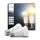 Set om 2 dimbara LED-lampor Philips Hue WHITE AMBIANCE E27/8,1W/230V 1000-20000K