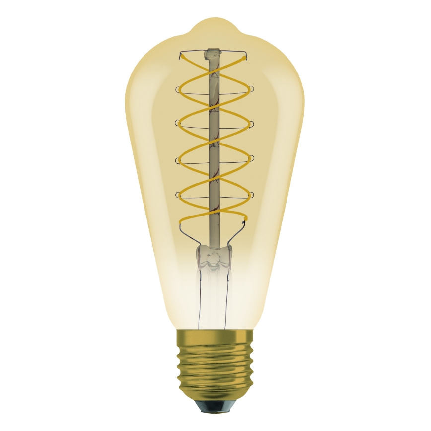 Set om 2 dimbara LED-lampor, vintage filament, E27-sockel, 4,8W, 230V, 2200K - Osram