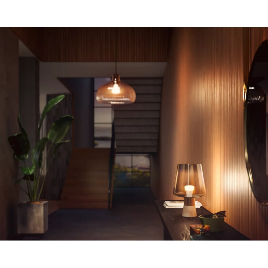 Set om 2 dimbara Philips Hue WHITE LED-lampor E27/7W/230V 2700K