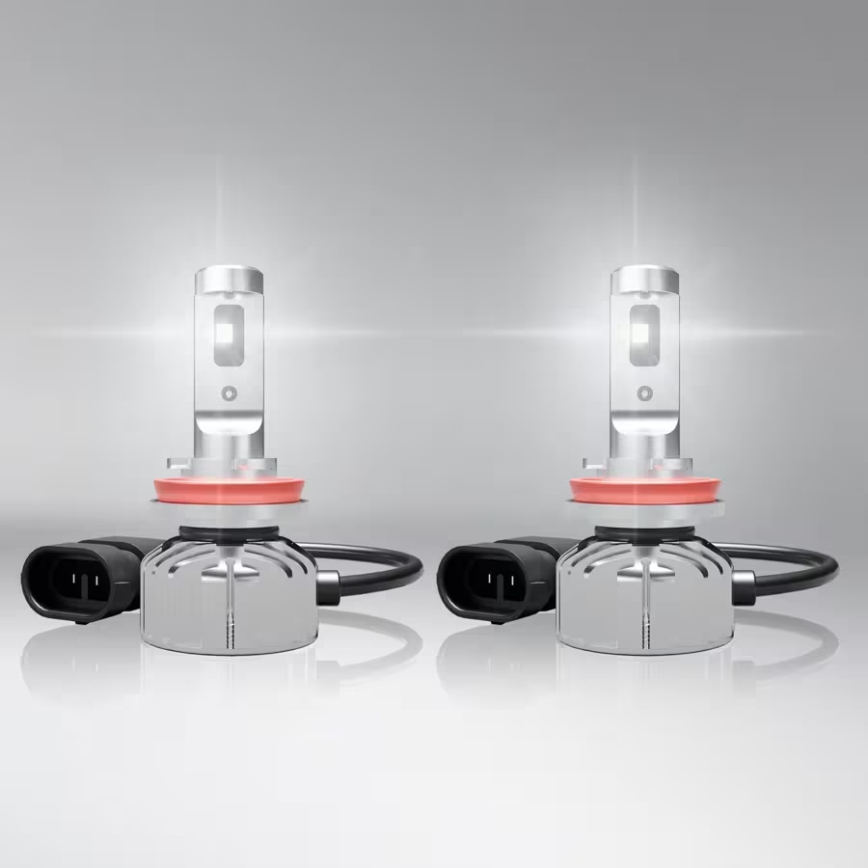 Set om 2 LED-bilampor NIGHT BREAKER SMART H16 PGJ19-3/4W/12V 6000K - Osram