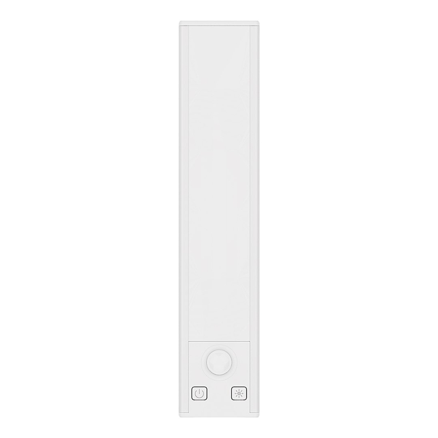 Set om 2 uppladdningsbara LED-belysningar för möbler med rörelse- och skymningssensor VIRO LED/1,2W/3,7V 800 mAh 3000/4000/6500K 30 cm vit