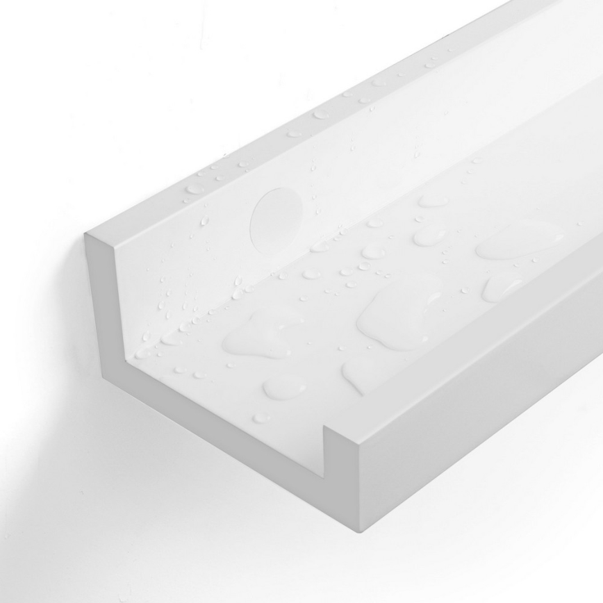 Set om 2 vägghyllor SHELFY, vita