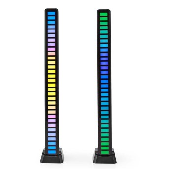 SET OM 2x LED RGB Uppladdningsbar bordslampa LED/250 mAh