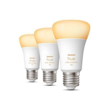 3-pack dimbara LED-lampor Philips Hue WHITE AMBIANCE A60 E27/6W/230V 2200-6500K