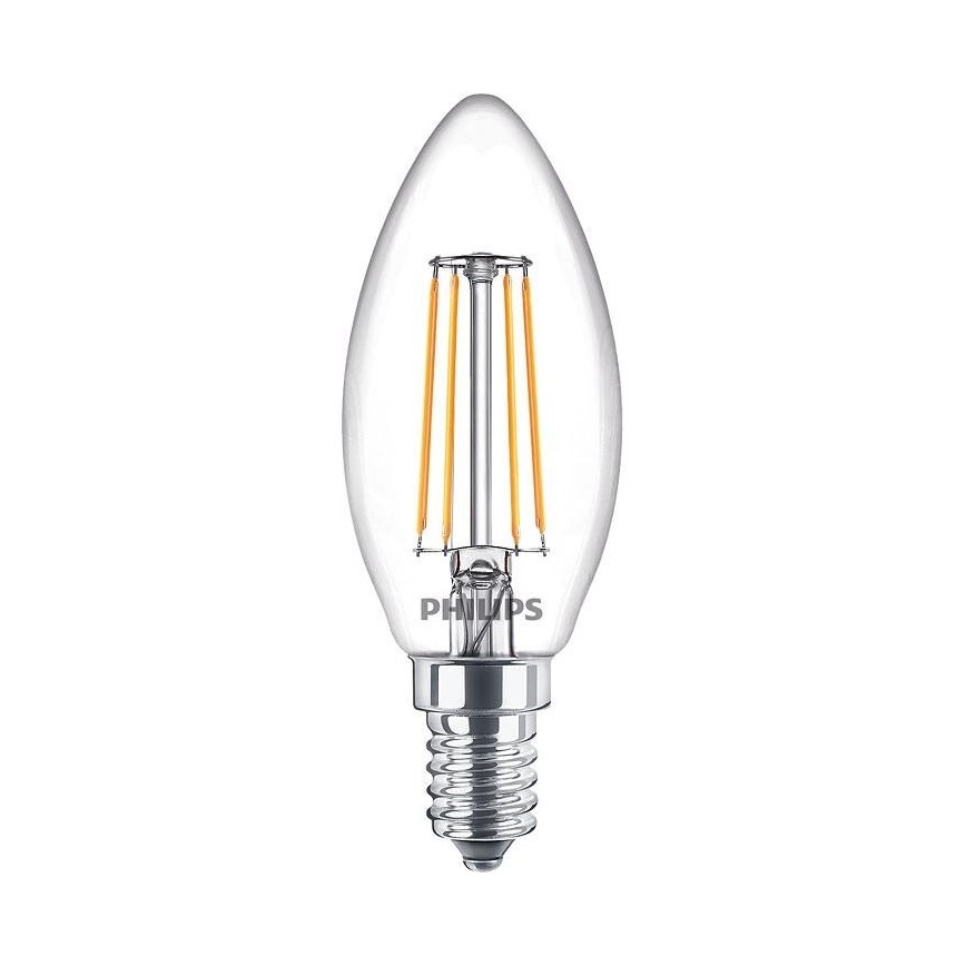 Set om 3 LED-lampor VINTAGE Philips B35 E14/4,3W/230V 2700K