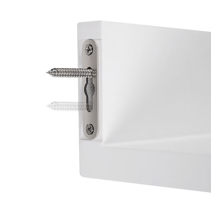 Set om 3 väggmonterade hyllor SHELFY, vita