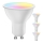 Set om 4 dimbara, smarta LED RGBW-lampor GU10, 4,9 W, 230 V, 2700–6500 K – Aigostar