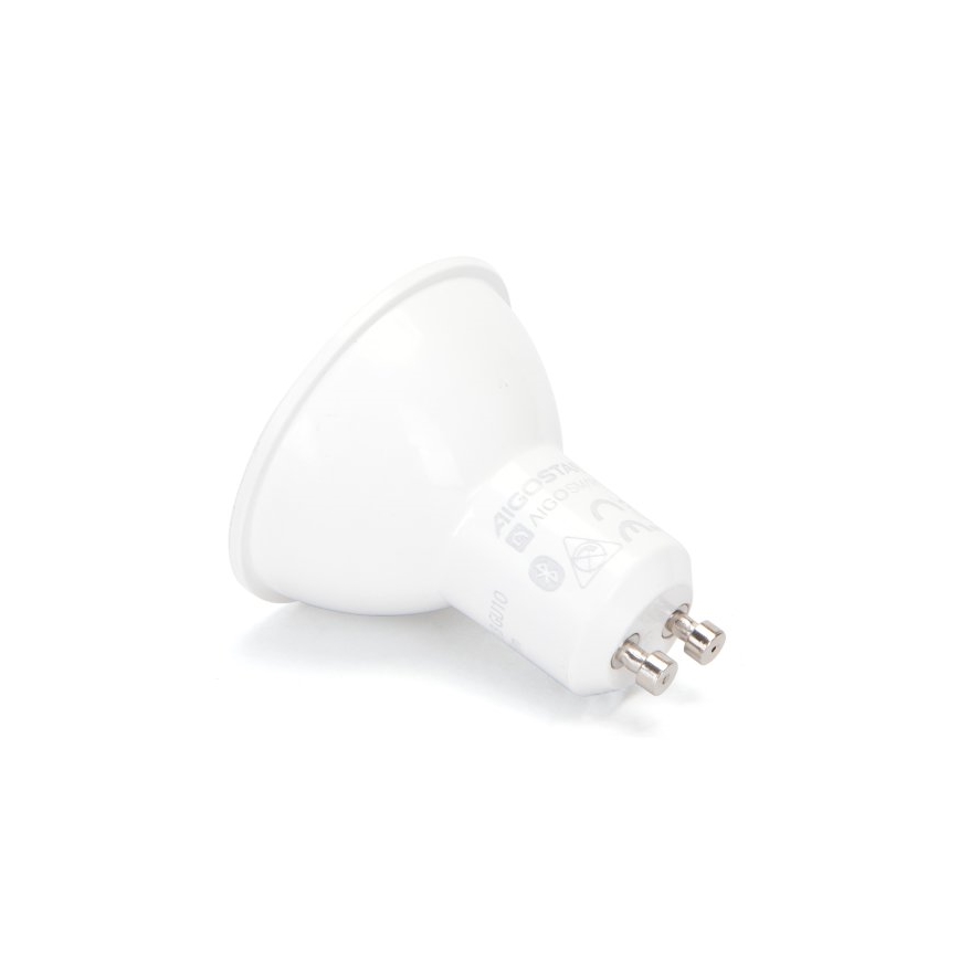 Paket med 6 dimbara LED RGBW-lampor MESH GU10/6,5W/230V 2700-6500K Wi-Fi + fjärrkontroll - Aigostar