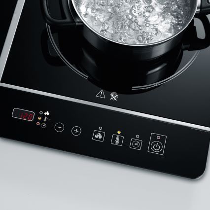 Severin DK 1031 - Induktionskokare med två kokplattor 3400W/230V, svart