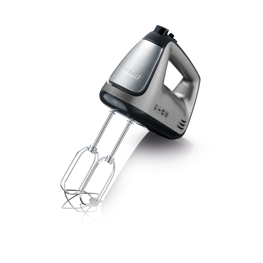 Severin HM 3832 - Handmixer 400 W/230 V, rostfritt stål/svart