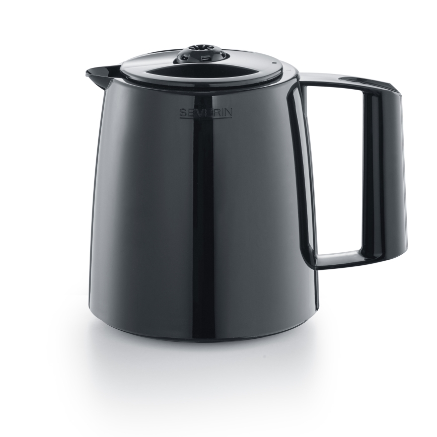 Severin KA 9306 - Kaffebryggare med termoskanna 1 l 1000W/230V svart