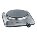 Severin KP 1092 - Enkel kokplatta 1500 W/230 V rostfritt stål