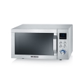 Severin MW 7774 - Mikrovågsugn 3-i-1 1950 W/230 V 25 l rostfritt stål