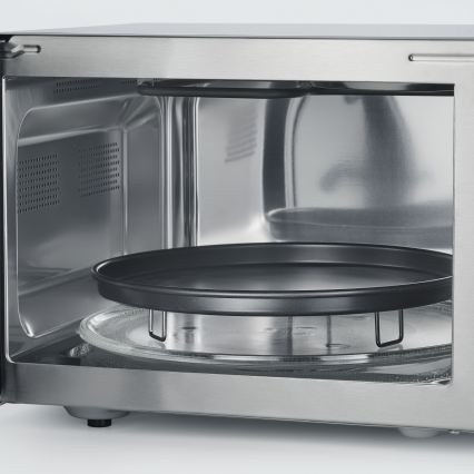 Severin MW 7774 - Mikrovågsugn 3-i-1 1950 W/230 V 25 l rostfritt stål