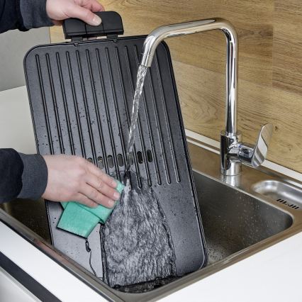 Severin PG 8564 - Elektrisk bordsgrill 2300W/230V 50x30 cm svart