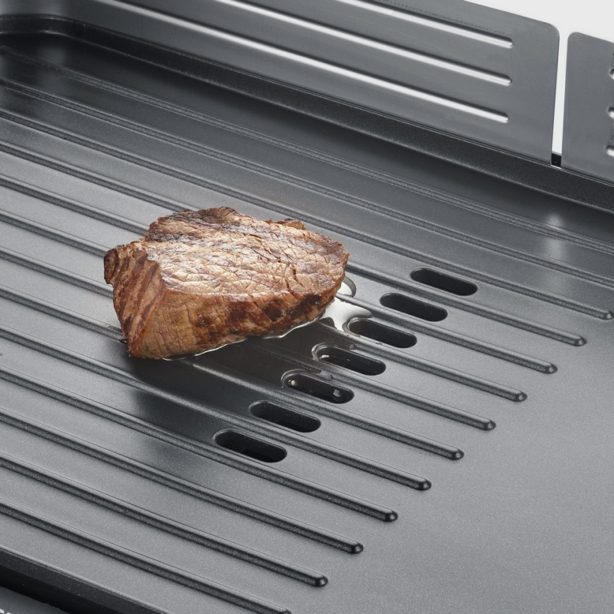 Severin PG 8564 - Elektrisk bordsgrill 2300W/230V 50x30 cm svart