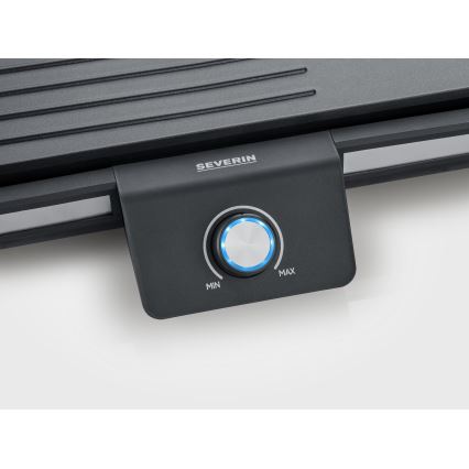 Severin PG 8564 - Elektrisk bordsgrill 2300W/230V 50x30 cm svart