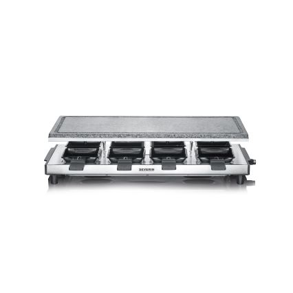 Severin RG 2374 - Raclettegrill med lavasten 1500W/230V
