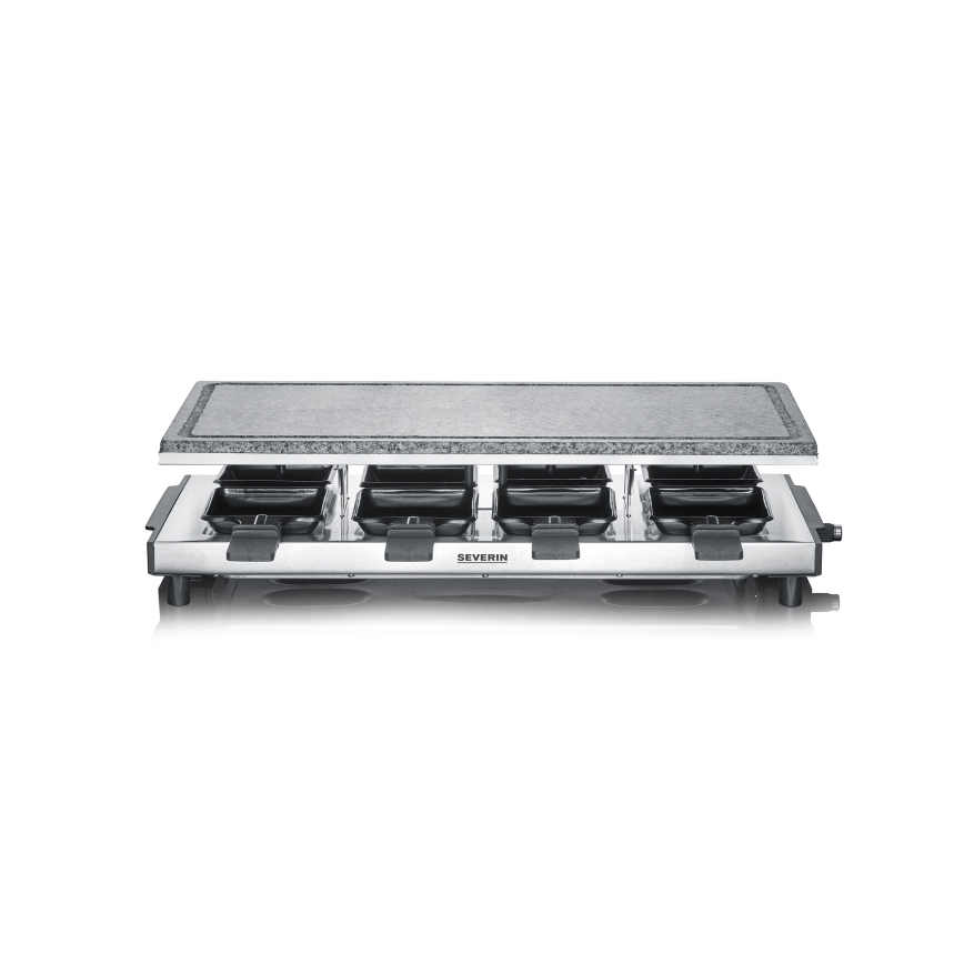 Severin RG 2374 - Raclettegrill med lavasten 1500W/230V