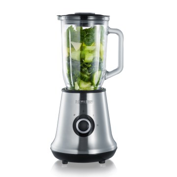 Severin SM 3737 - Bordsblender 1 l 500 W/230 V rostfritt stål/svart