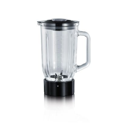 Severin SM 3737 - Bordsblender 1 l 500 W/230 V rostfritt stål/svart