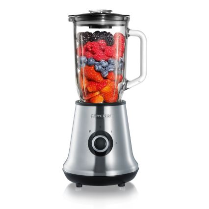 Severin SM 3737 - Bordsblender 1 l 500 W/230 V rostfritt stål/svart