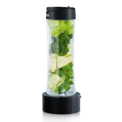 Severin SM 3737 - Bordsblender 1 l 500 W/230 V rostfritt stål/svart