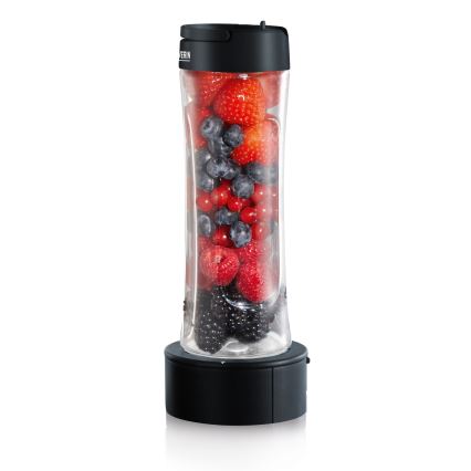 Severin SM 3737 - Bordsblender 1 l 500 W/230 V rostfritt stål/svart