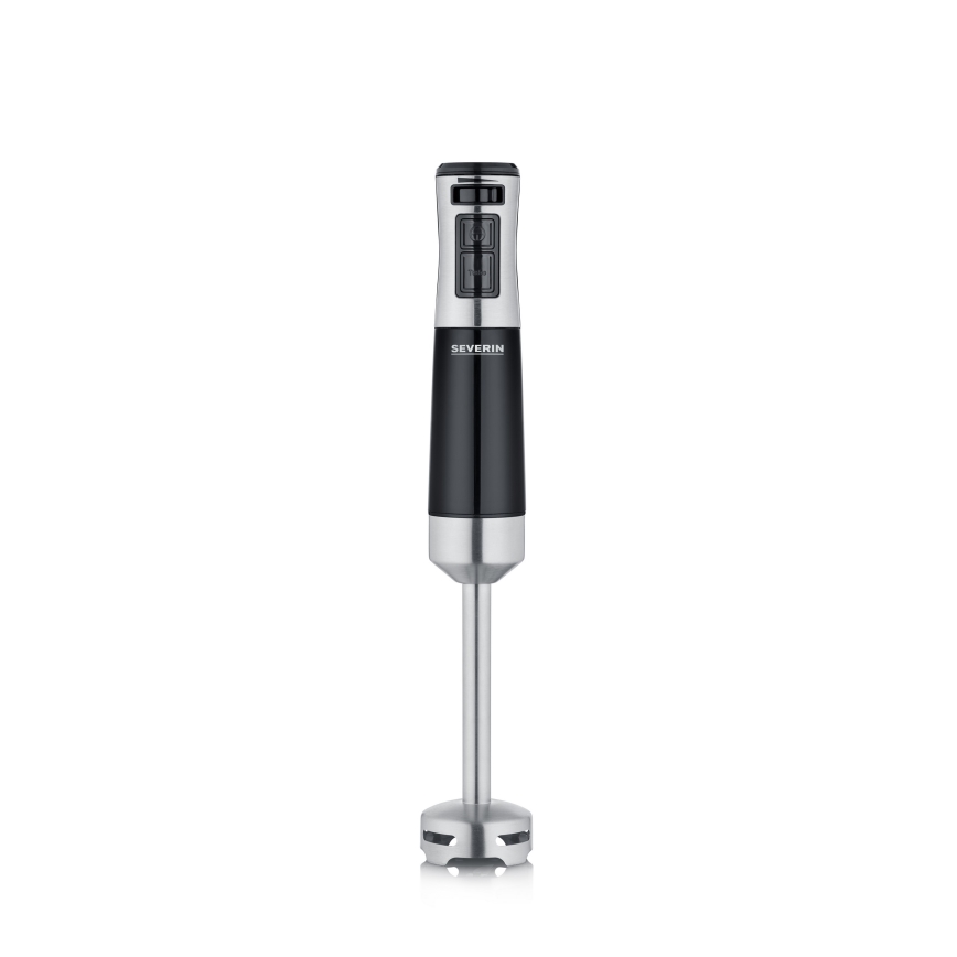 Severin SM 3772 - Stavmixer med tillbehör 600W/230V rostfritt stål/svart