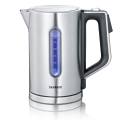 Severin WK 3418 - Snabb vattenkokare 1,7 l 3000 W/230 V rostfritt stål/svart