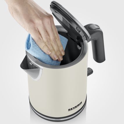 Severin WK 9577 - Vattenkokare 1 l 2400W/230V beige